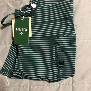 HALARA Green Striped Activewear